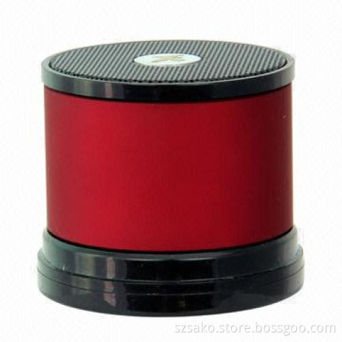Mini Bluetooth Speaker for Car/Vehicle, FM Radio, Plug-and-Play, TF Card Slot, Built-in Battery